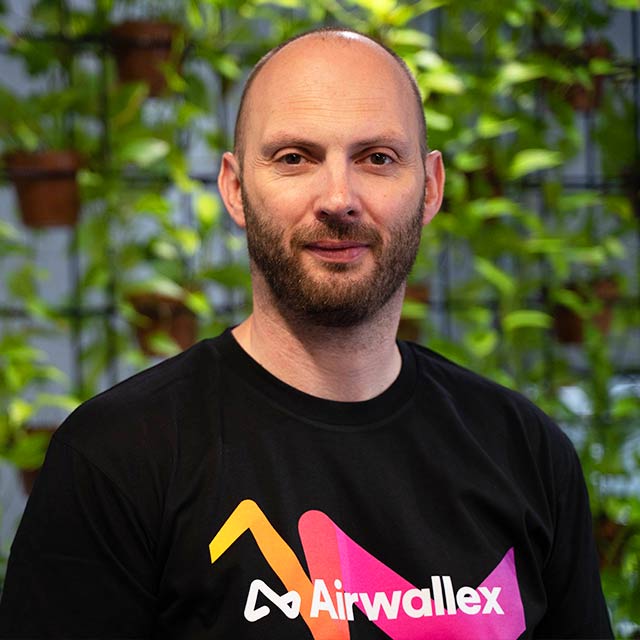 Airwallex Vice President of Engineering, Craig Rees.