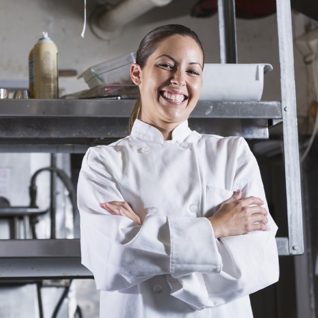 woman in kitchen