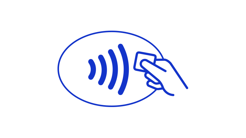 contactless payment icon